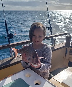 Lilly with her Snapper